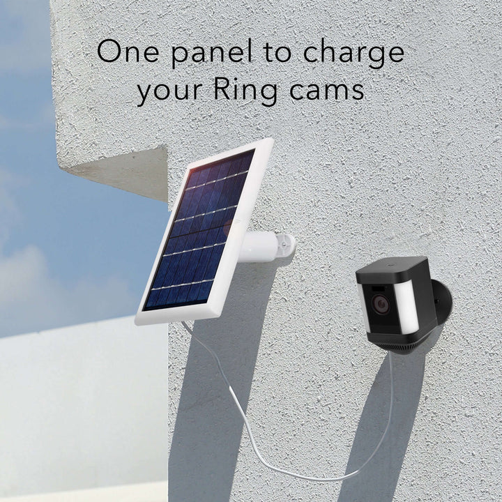 Wasserstein Solar Panel for Ring Spotlight Cam/Plus/Pro, Battery, Stick Up Cam/Pro, Battery & Outdoor Cam Plus, Battery