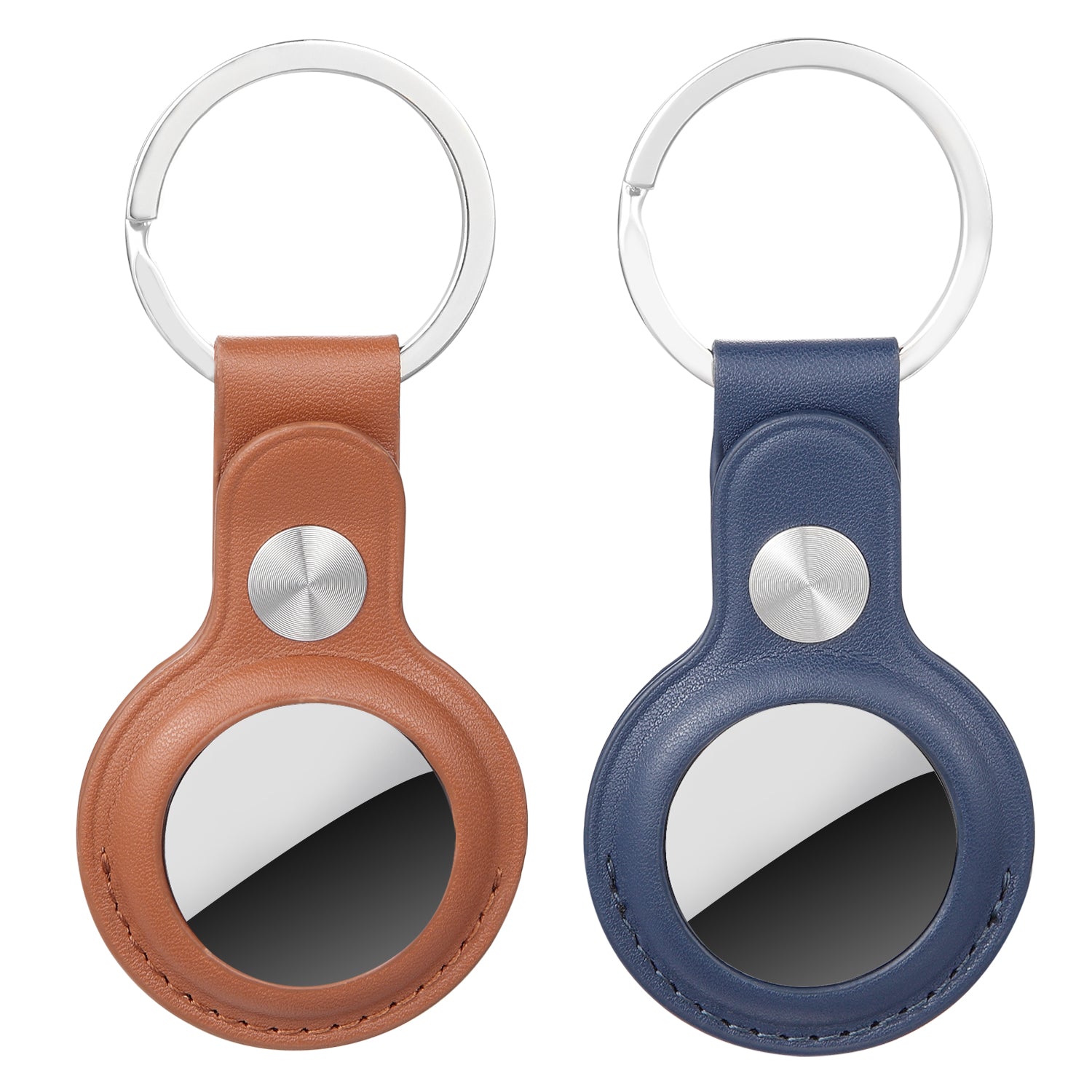 Apple AirTag leather key ring