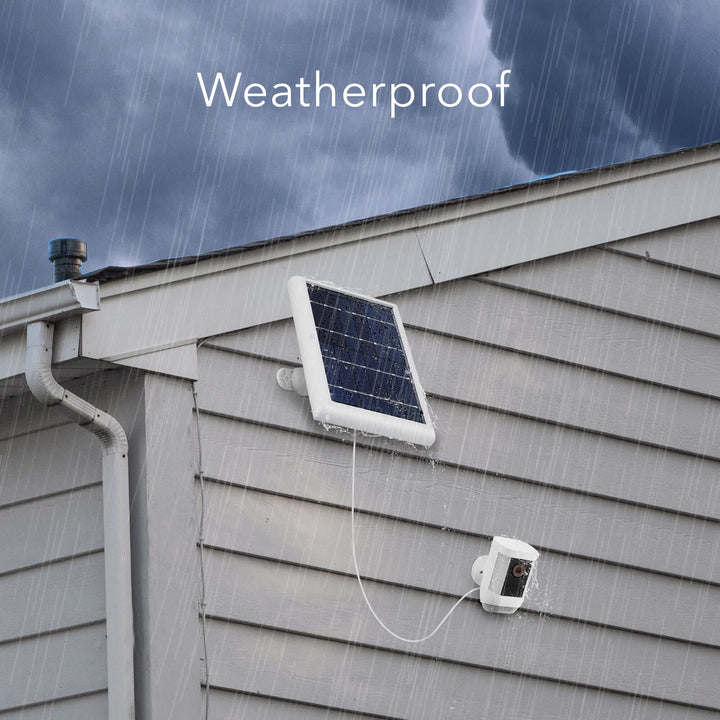 Ring Spotlight Cam Pro (Battery) + Wasserstein Solar Panel Bundle