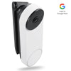 Wasserstein Horizontal Adjustable Mount for Google Nest Doorbell (Battery) | Made for Google