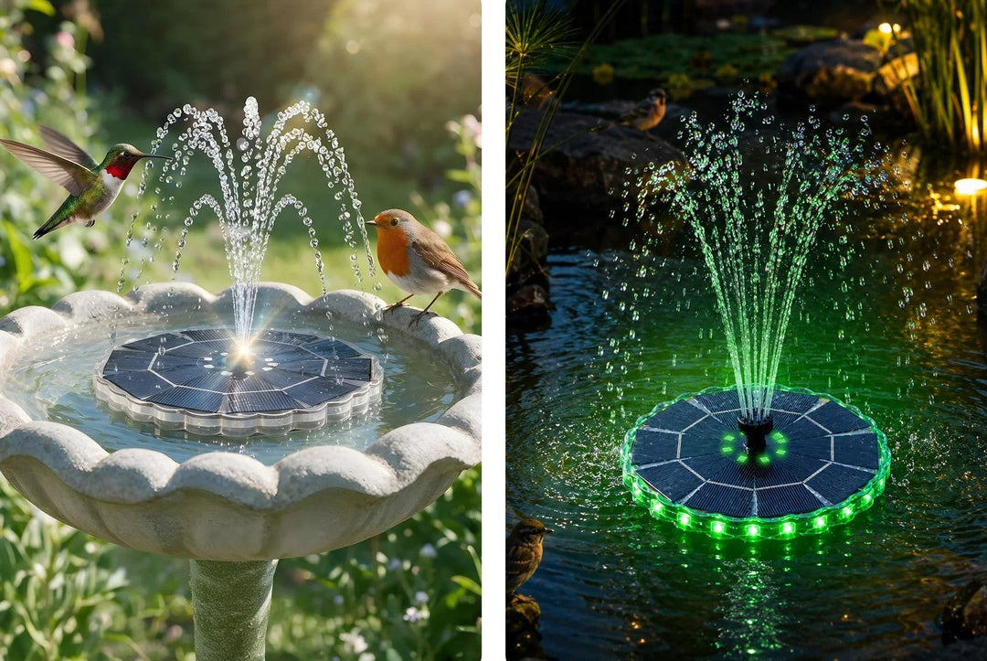 The Easiest Backyard Upgrade You’ll Make All Year: Dartwood Solar Fountain Bird Bath