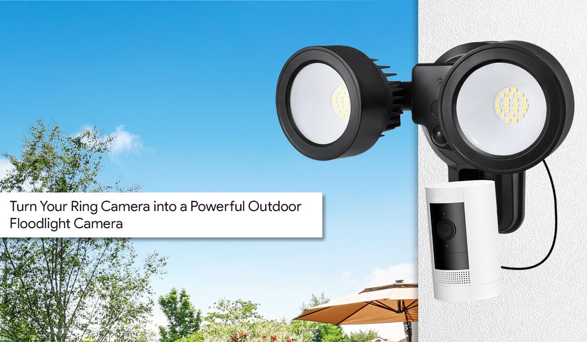 Turn Your Ring Camera into a Powerful Outdoor Floodlight Camera
