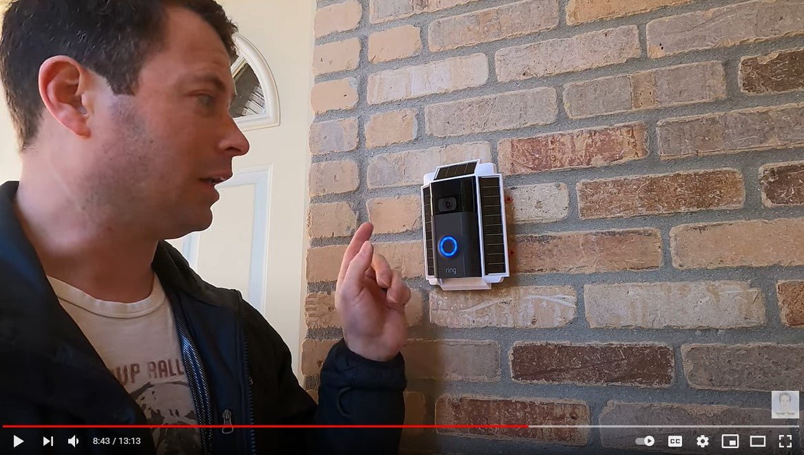 How to install a Solar Charger for the Ring Video Doorbell?