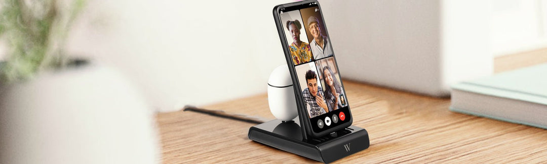 Say Goodbye to Tangled Cords! Streamline Your Charging Setup with the Wasserstein 2-in-1 Charging Station
