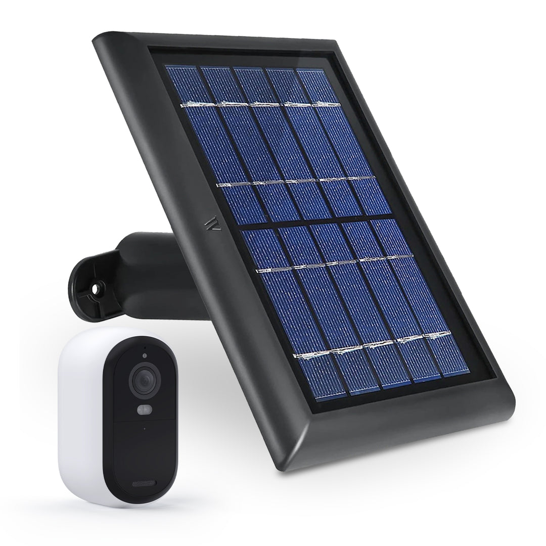 Wasserstein Solar Panel for Arlo Essential 2K Outdoor Security Camera (2nd Gen) / XL (2nd Gen) & Essential Spotlight