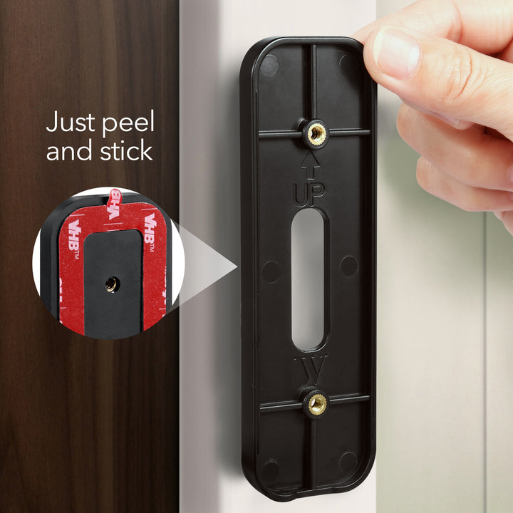Wasserstein Wall Mount for Blink Video Doorbell 1st Gen & 2nd Gen | No Drill Installation