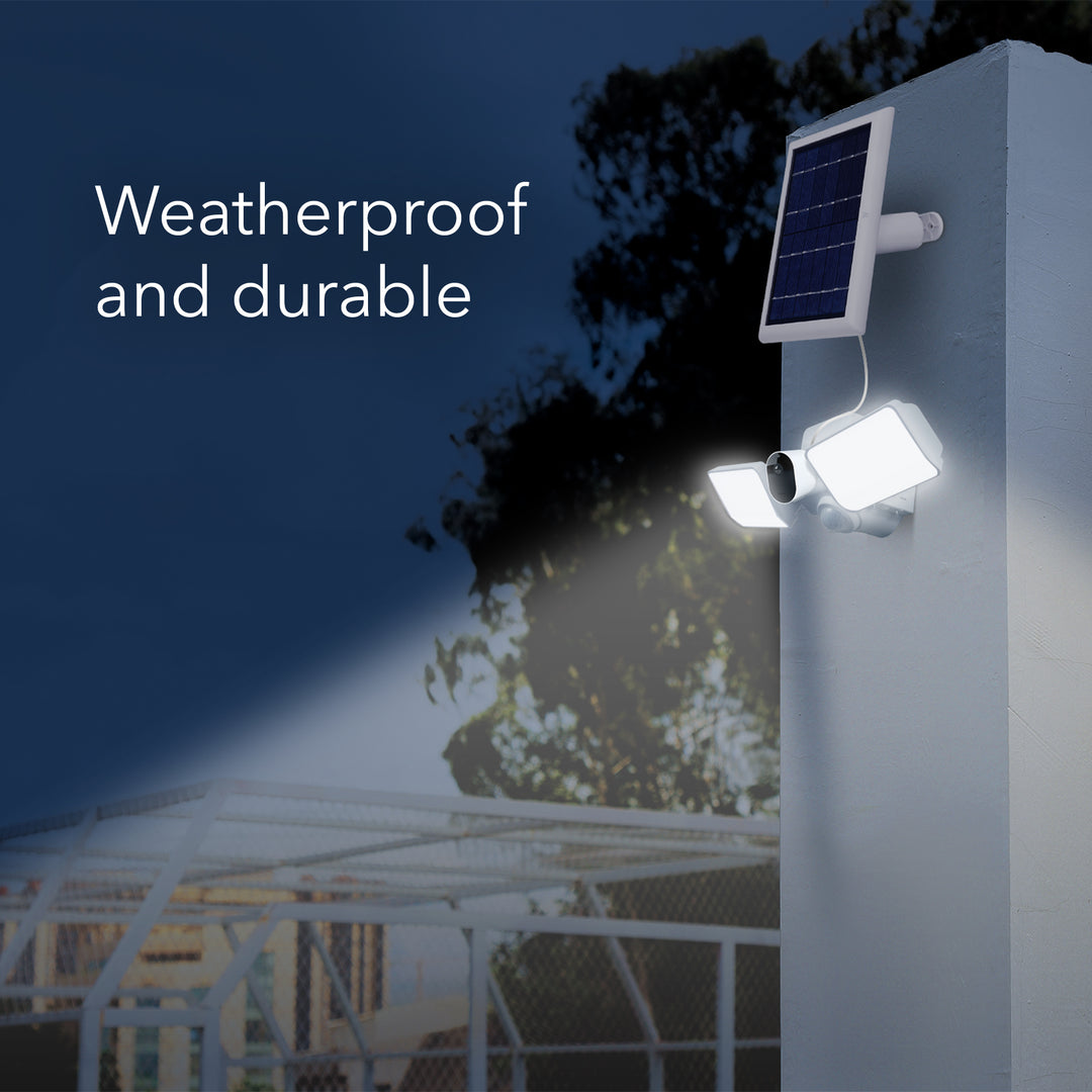 Wasserstein Floodlight & Solar Panel Compatible with Arlo Pro 3, Pro 4, Pro 5s and Arlo Essential Camera
