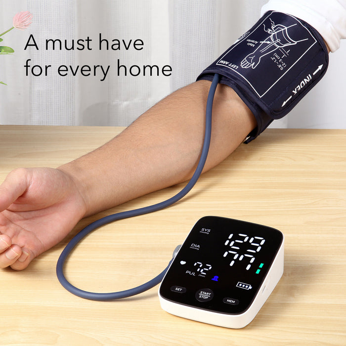Dartwood Digital Blood Pressure Monitor - Upper Arm Blood Pressure Machine with LED Screen