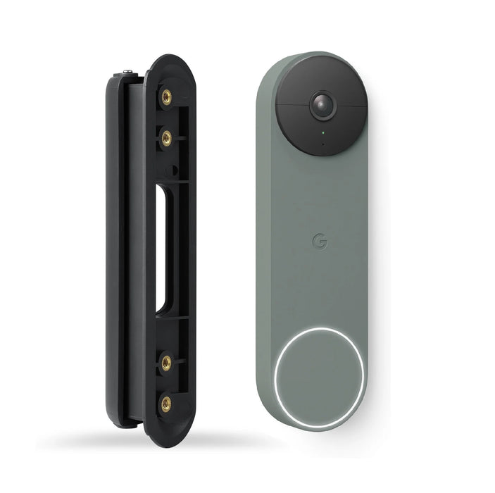 Google Nest Doorbell (Battery) + Wasserstein Horizontal Mount Bundle | Made for Google