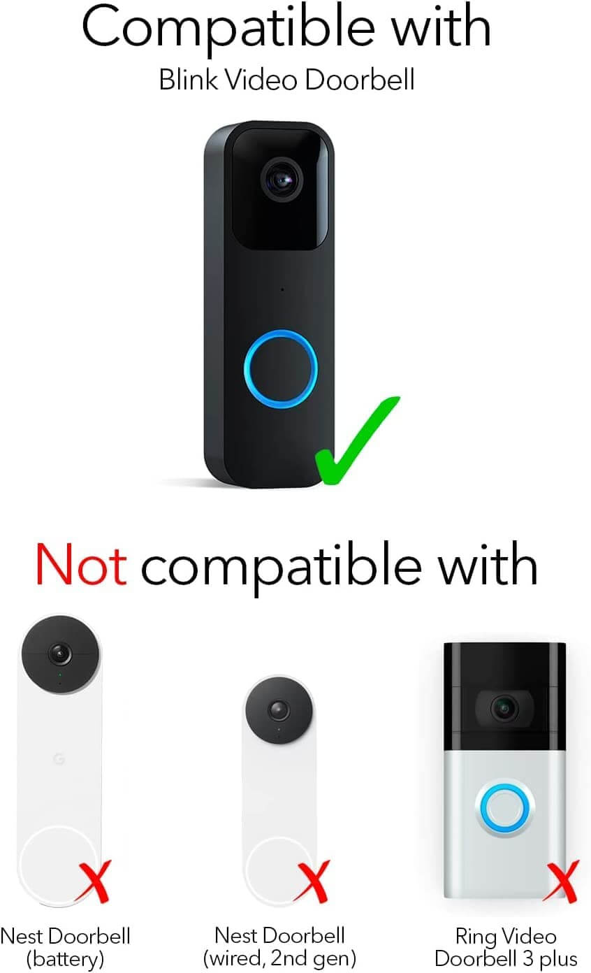 Ring Doorbell Battery Chime Compatible With Nest Doorbell Wireless