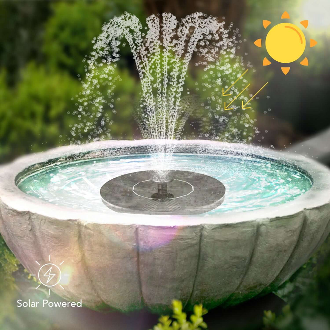 Water Feature Solar Fountain Bird Bath Amazon Solar Water Fountain