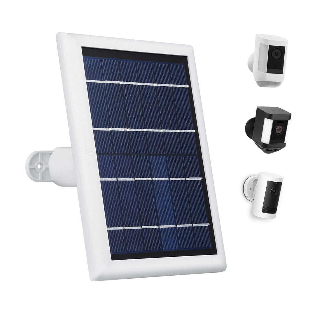 Solar Powered Ring Security Sign Wasserstein Ring Solar Panel For
