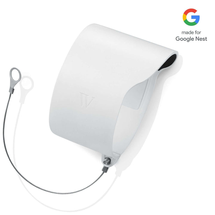 Google Nest Cam (Battery) + Wasserstein Anti-Theft Mount Bundle | Made for Google