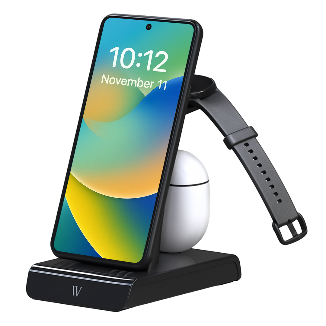 Wasserstein 3-in-1 Charging Station Made for Google Pixel, Pixel Buds & Pixel Watch 4 (41mm & 45mm)