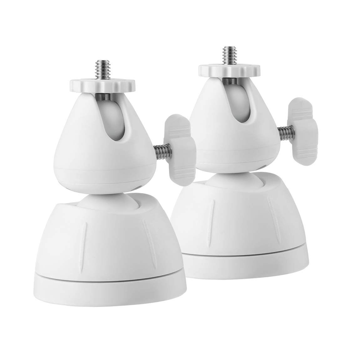 Wasserstein Camera Mount for Blink Outdoor/XT/XT2, Ring Stick Up Cam Battery/Wired, Ring Outdoor Cam Plus, Arlo Essential Spotlight/Pro 3/4/Ultra/Ultra 2, eufyCam 2/Pro - 360° Swivel (2-pack)