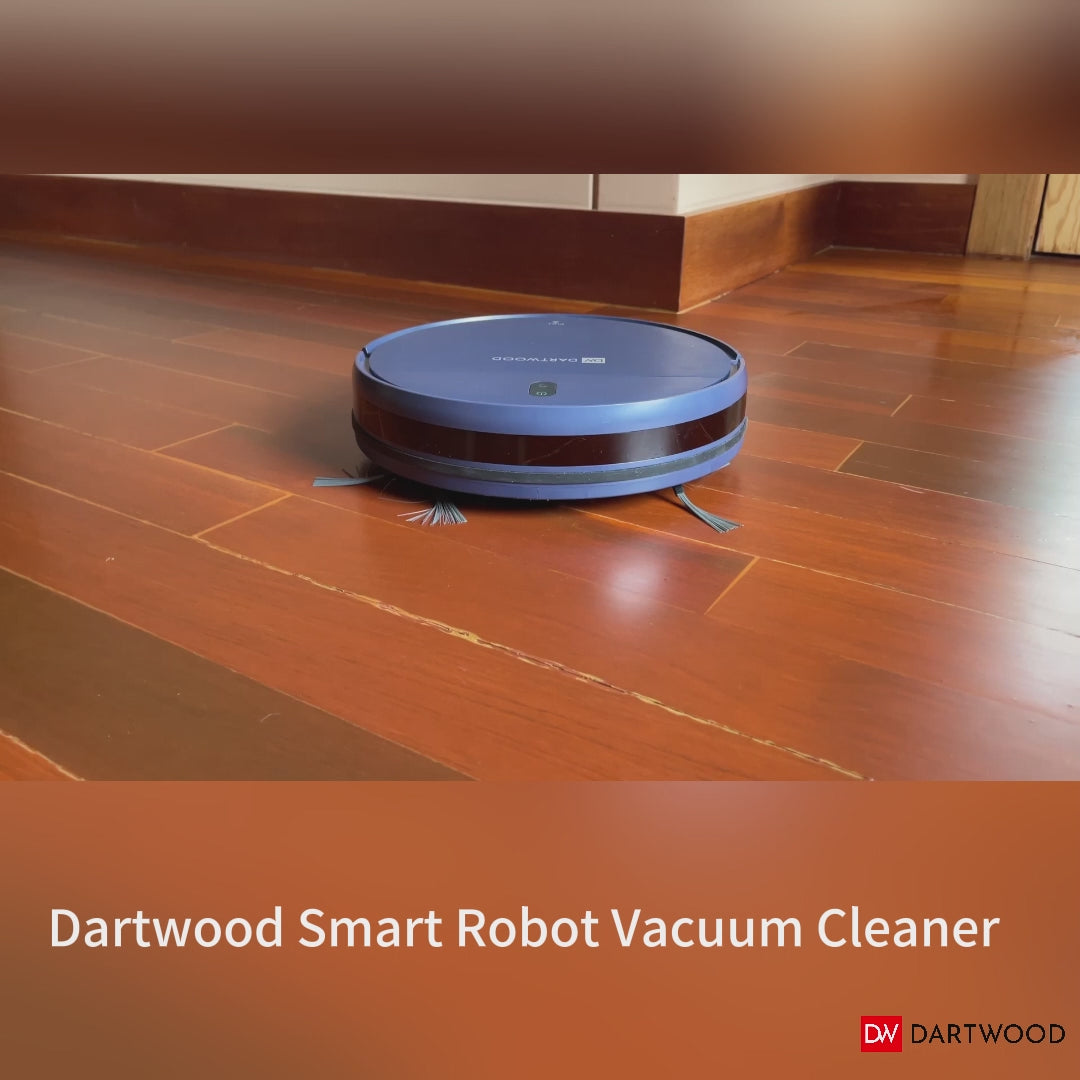 Dartwood Smart Robot Vacuum Cleaner | Mopping Function & Wi-Fi Control