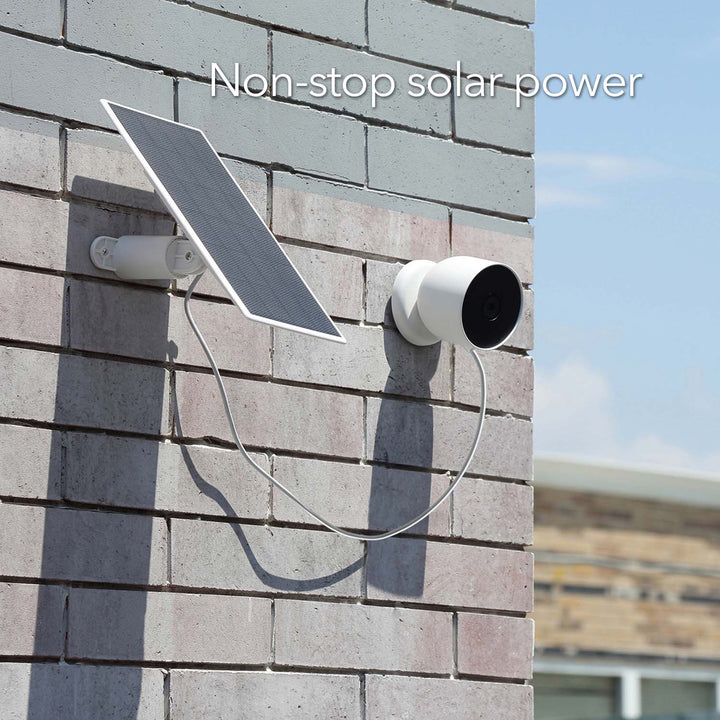 Google Nest Cam (Battery) + Wasserstein Solar Panel Bundle | Made for Google
