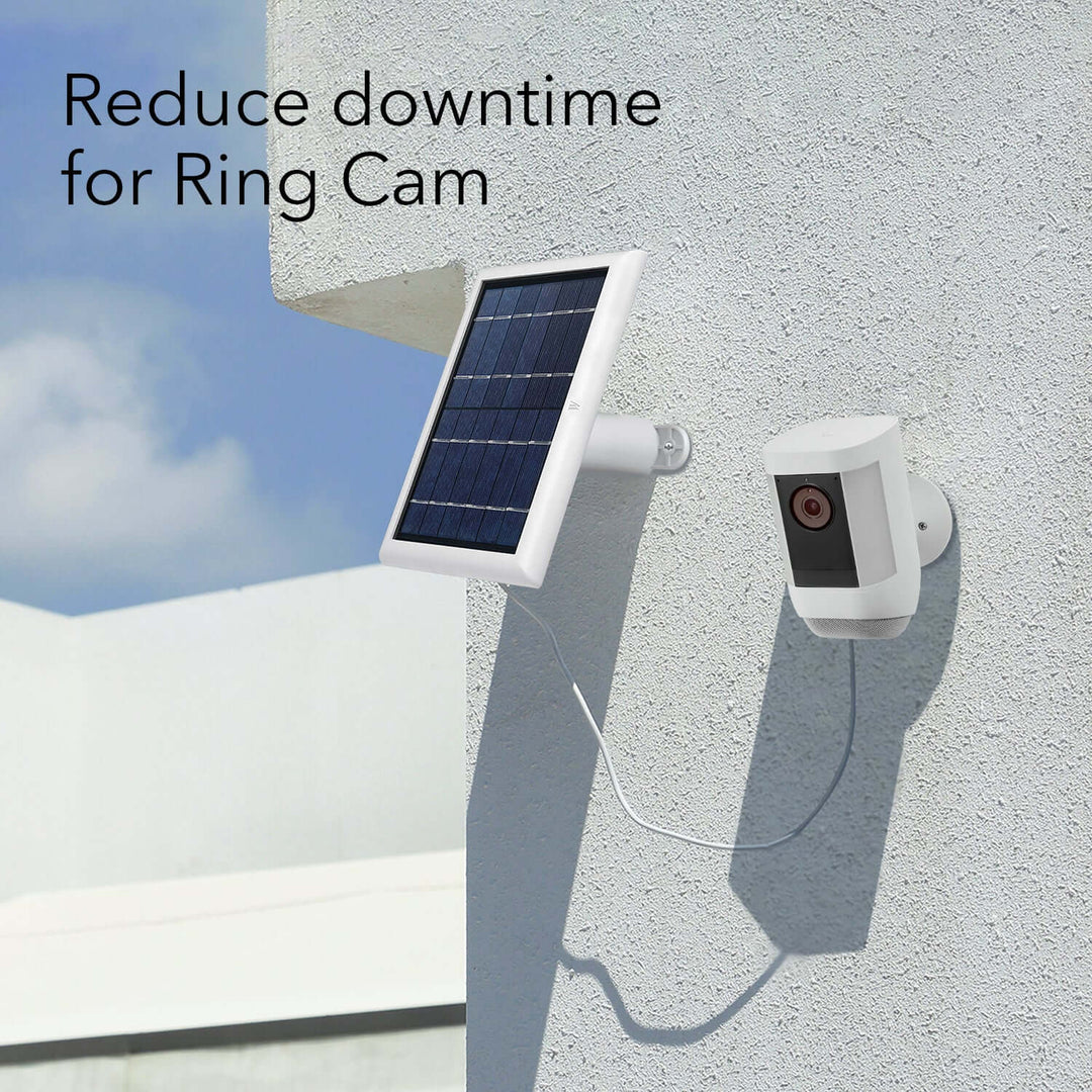Wasserstein Ring Spotlight Cam Pro Battery Solar Panel Bundle (3