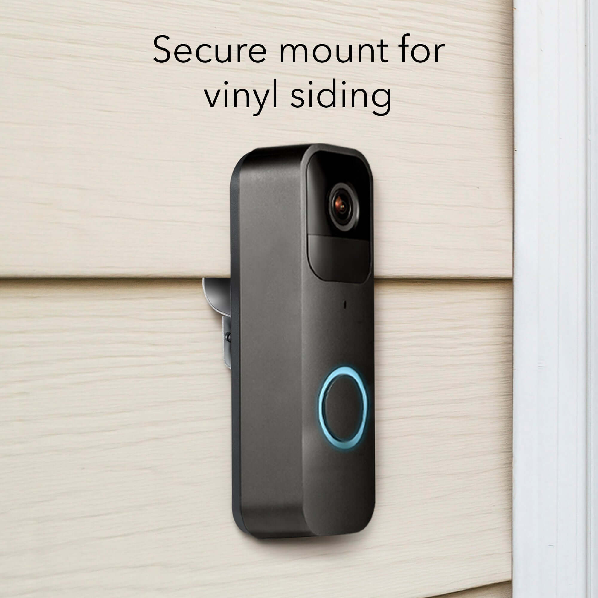 Ring doorbell installation store on vinyl siding