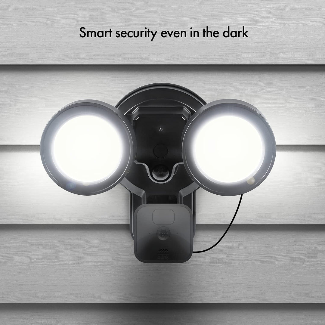 Shop Blink Wired Floodlight Smart Security Camera, White + Wired