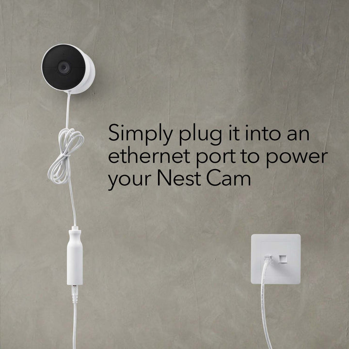 Wasserstein PoE Adapter for Google Nest Cam (Battery) | Made for Google