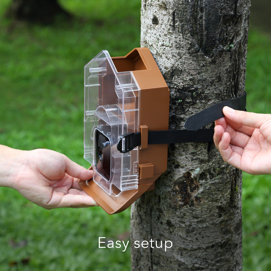 Ring Stick Up Cam Battery + Bird Feeder Camera Case + Solar Panel Bundle