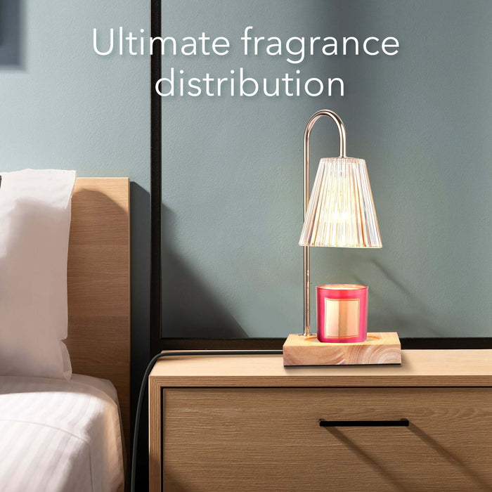 Dartwood Candle Wax Lamp Warmer | Adjustable Brightness & Timer