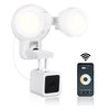 Wasserstein 3-in-1 Wired Smart Floodlight, Charger and Mount for Wyze Cam v3 | 1500 Lumens | Motion Detection & Timer