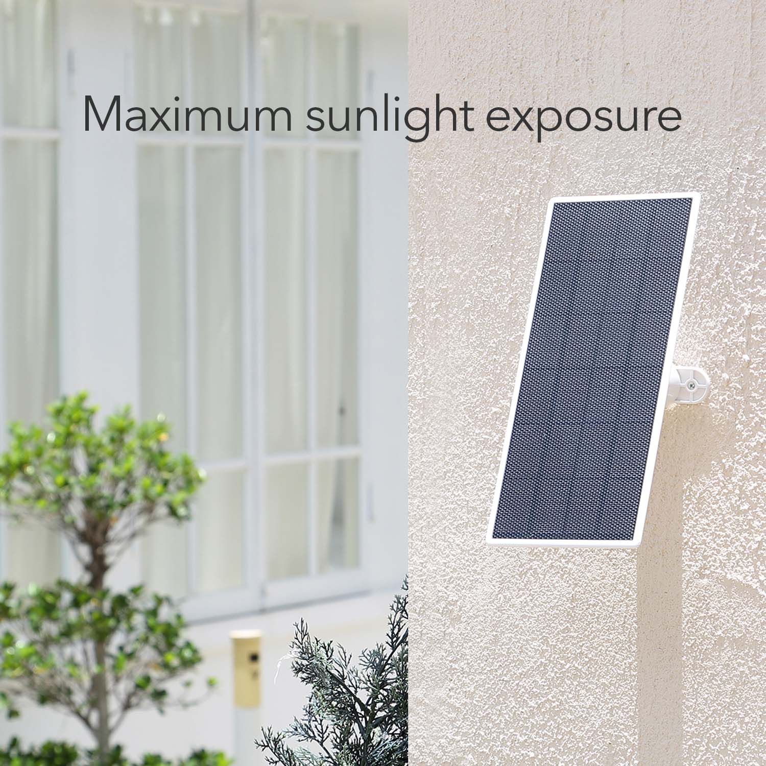 Wasserstein Solar Panel for Google Nest Cam (Battery