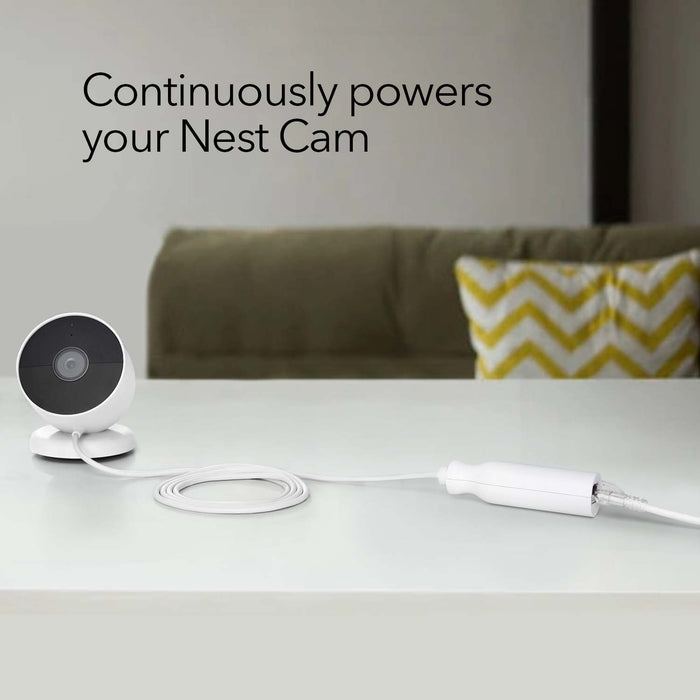 Wasserstein PoE Adapter for Google Nest Cam (battery) l Made for Google Nest