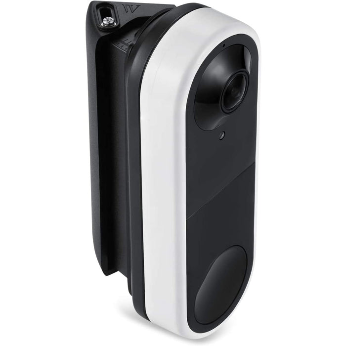 Wasserstein 30° to 55° Horizontal Wedge Wall Mount Compatible with Arlo Essential Wired Video Doorbell