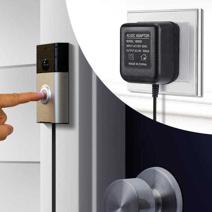 Wasserstein Power Supply for Ring Video Doorbell 1 , 2  & Pro