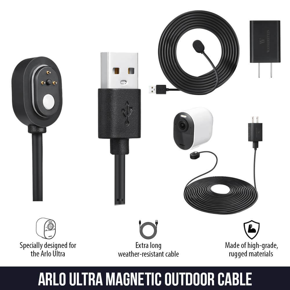 Arlo Ultra, Ultra 2, Pro 3, Pro Outdoor Magnetic Charger