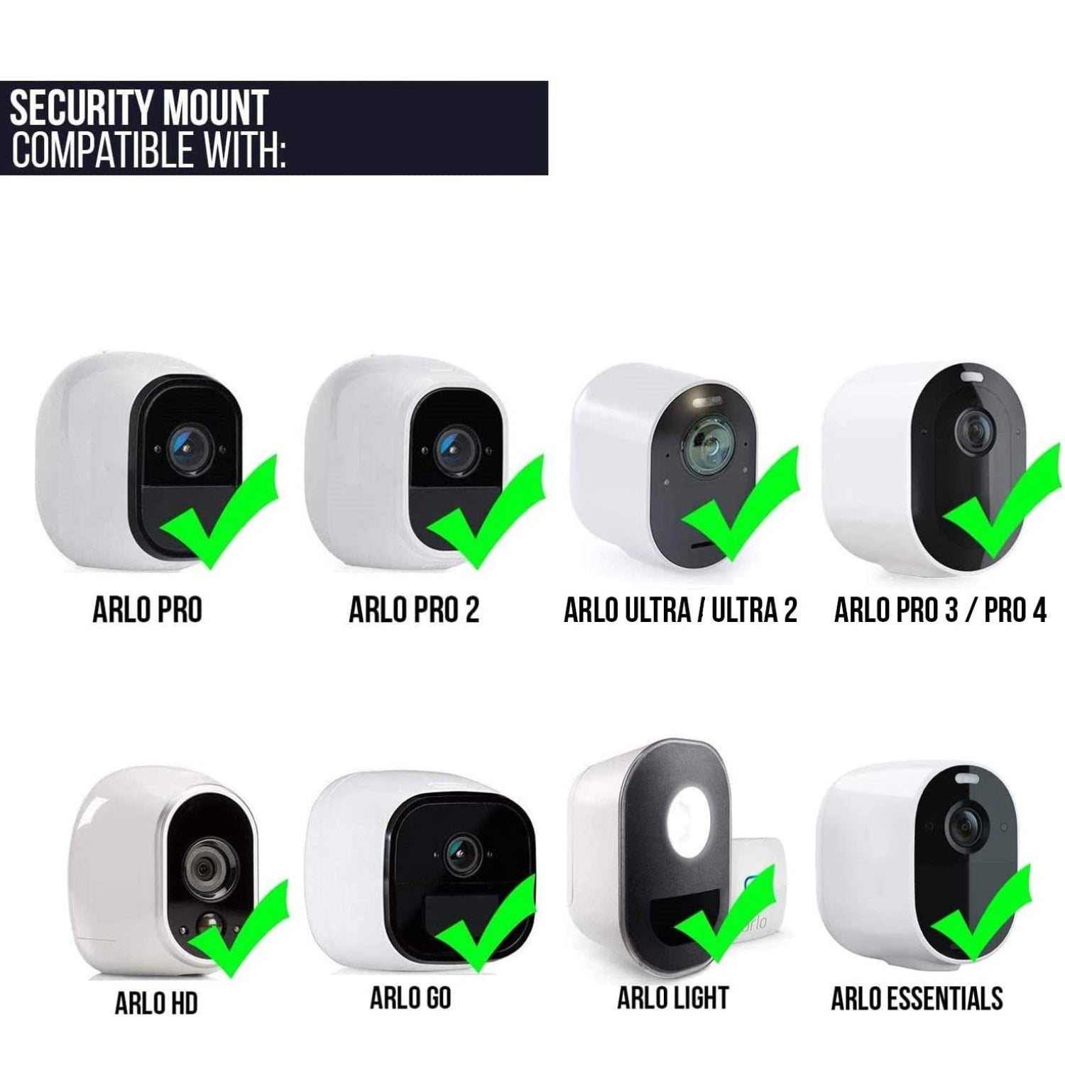 Arlo pro clearance mounting options