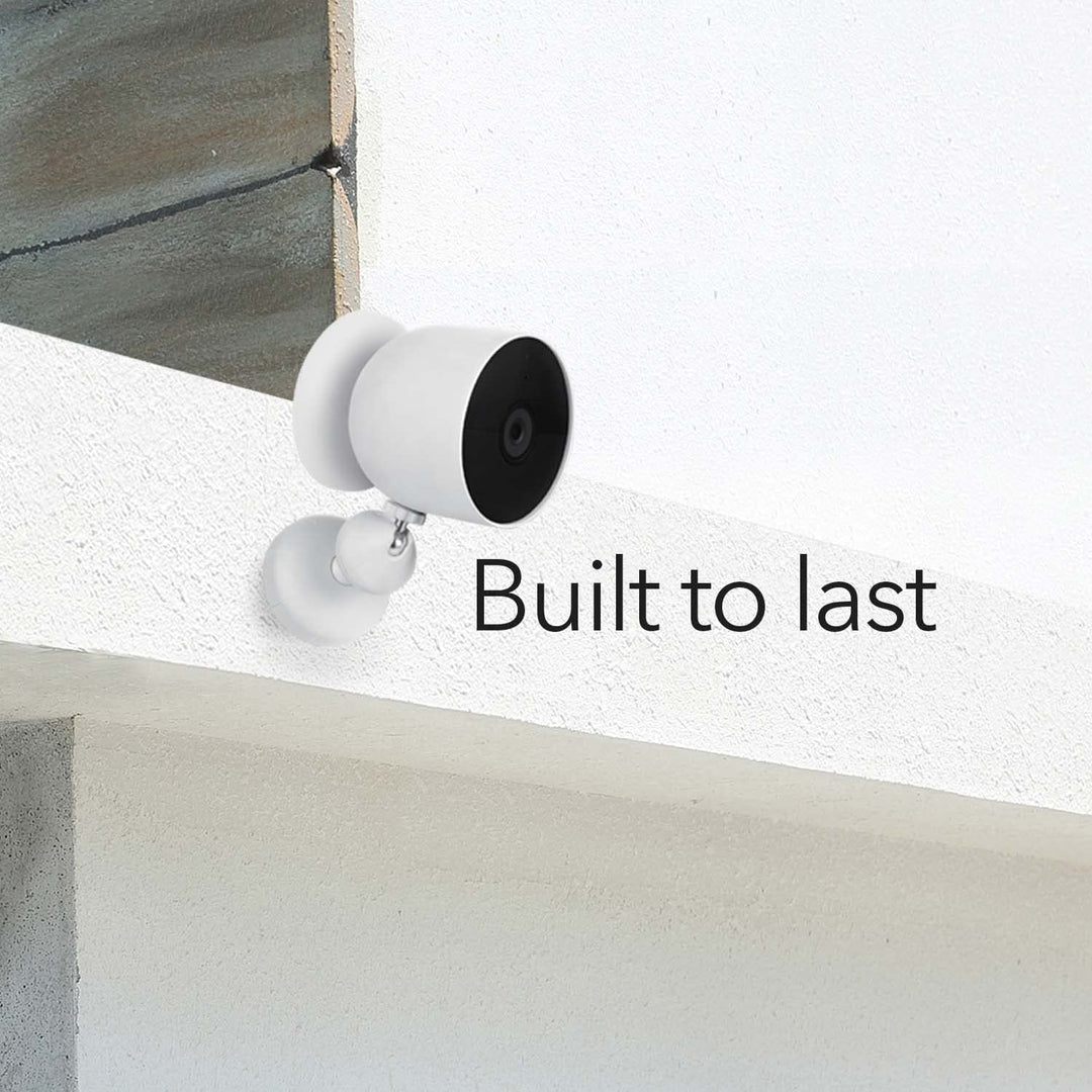 Wasserstein Anti-Theft Mount for Google Nest Cam (Battery) White