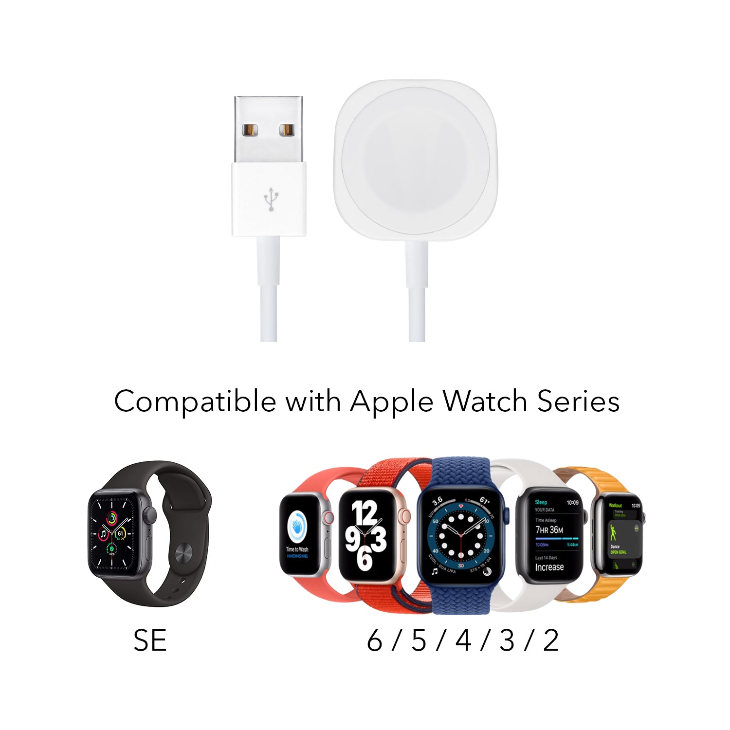 Apple MX2E2AM/A 1.0M Watch Magnetic Charging Cable... at MacSales.com