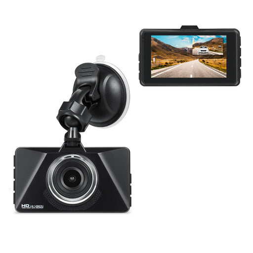 Dartwood Dash Cam with FHD 1080p, 3 LCD, 120° Wide Angle, WDR, Night Vision