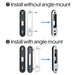 No Drill Mount for Google Nest Doorbell (battery)