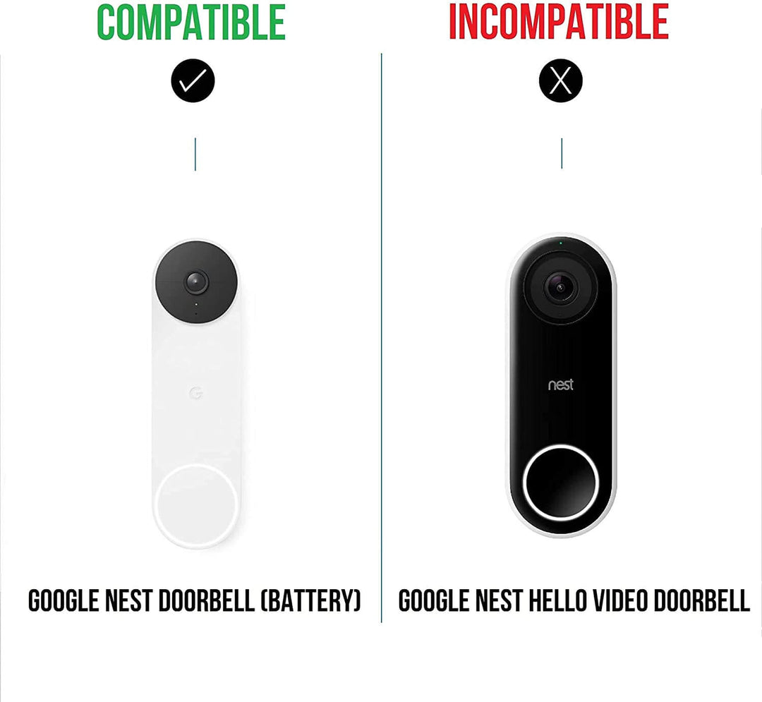 Nest Hello Ring Doorbell Compatible With Google Google Nest
