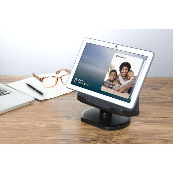 Google Nest Hub Max with Made for Google Adjustable Stand Bundle