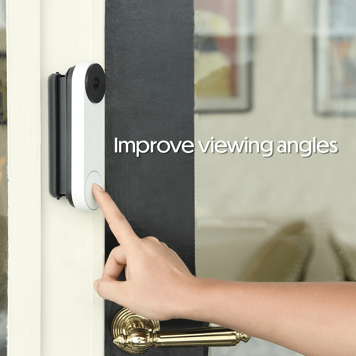 Nest doorbell best sale angle mount