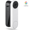 Wasserstein Vertical Adjustable Mount for Google Nest Doorbell (Battery) | Made for Google