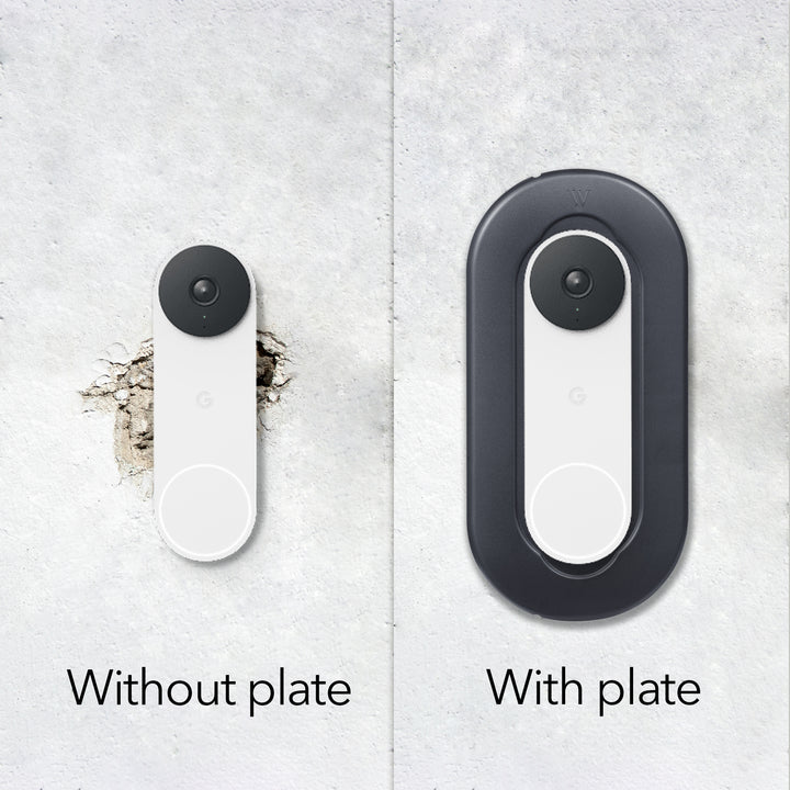 google nest wall plate doorbell