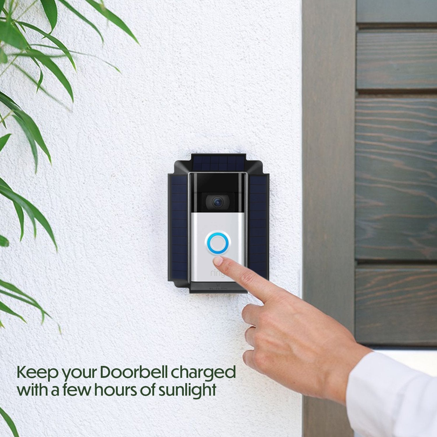 Best solar panel options to keep your Ring doorbell charged