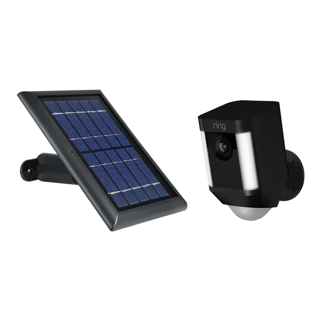 ring security cameras solar powered