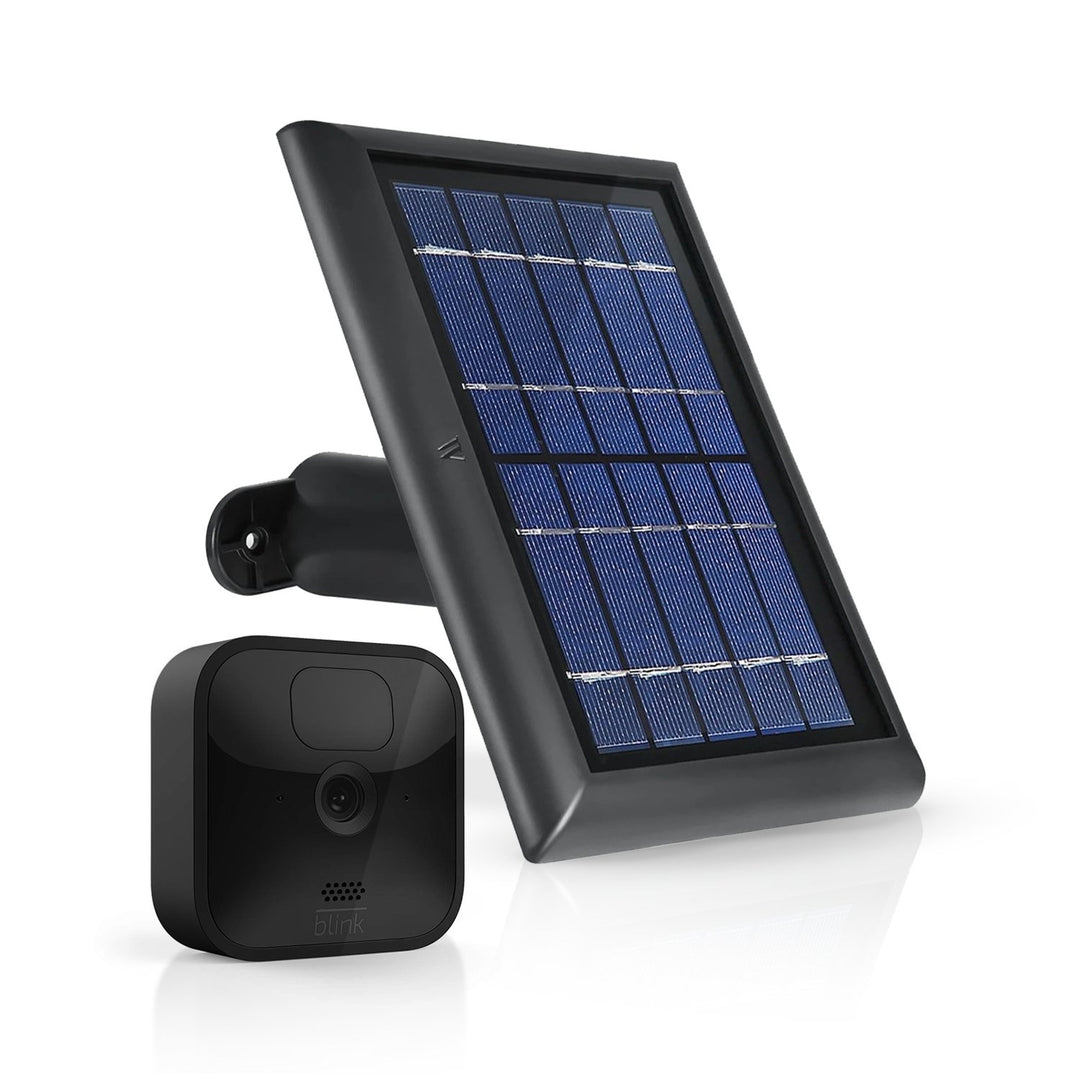 Blink Outdoor Camera Plus Solar Panel Charging Mount - Black in the  Security Cameras department at